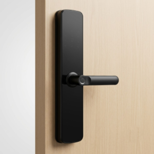 Oxalix OXALIX GUARDIAN PRO Smart Multipoint Door Lock | Fingerprint RFID Card PIN Code | Anti-Panic Alarm Matte Black - view 1